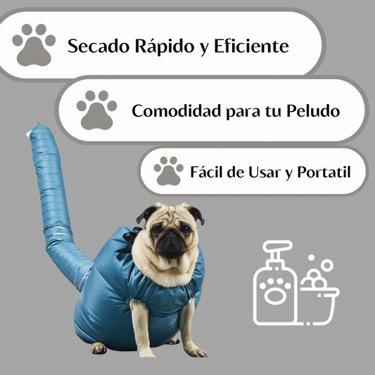 CycloPet®: Vórtice de Secado 360° para Mascotas